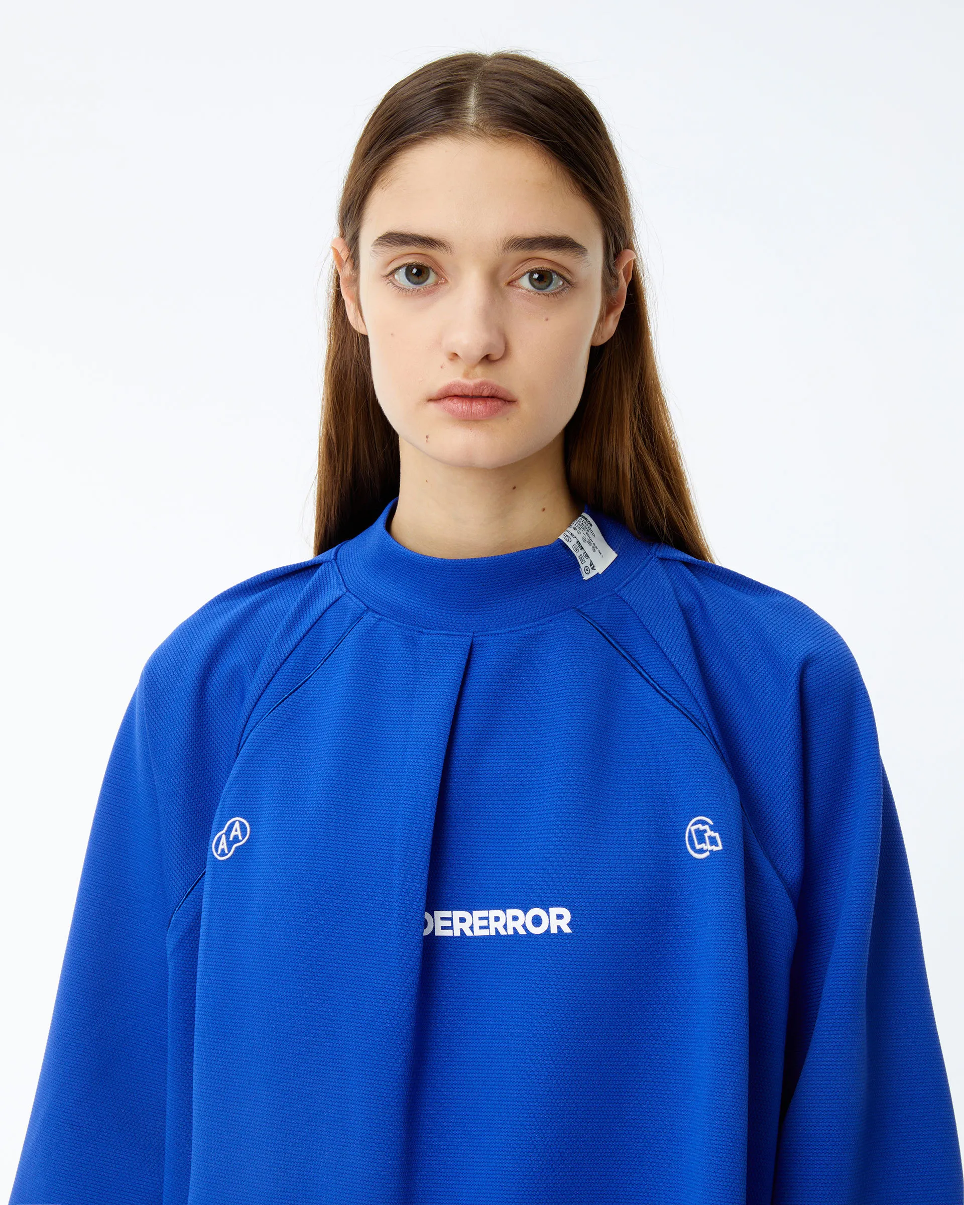 ADERERROR  |Unisex Street Style Long Sleeves Plain Logo Sweatshirts