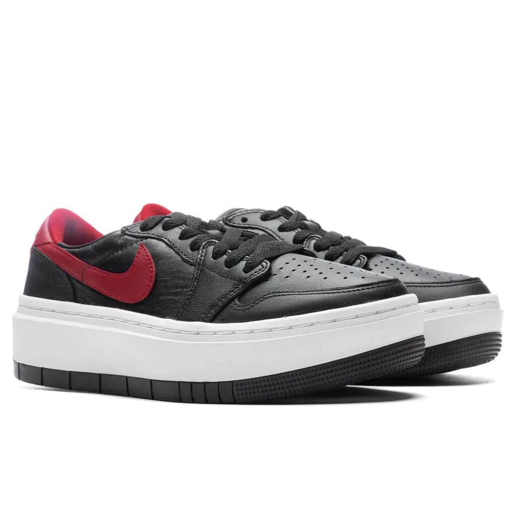 Air 1 Women's Elevate Low - Black/Gym Red/White