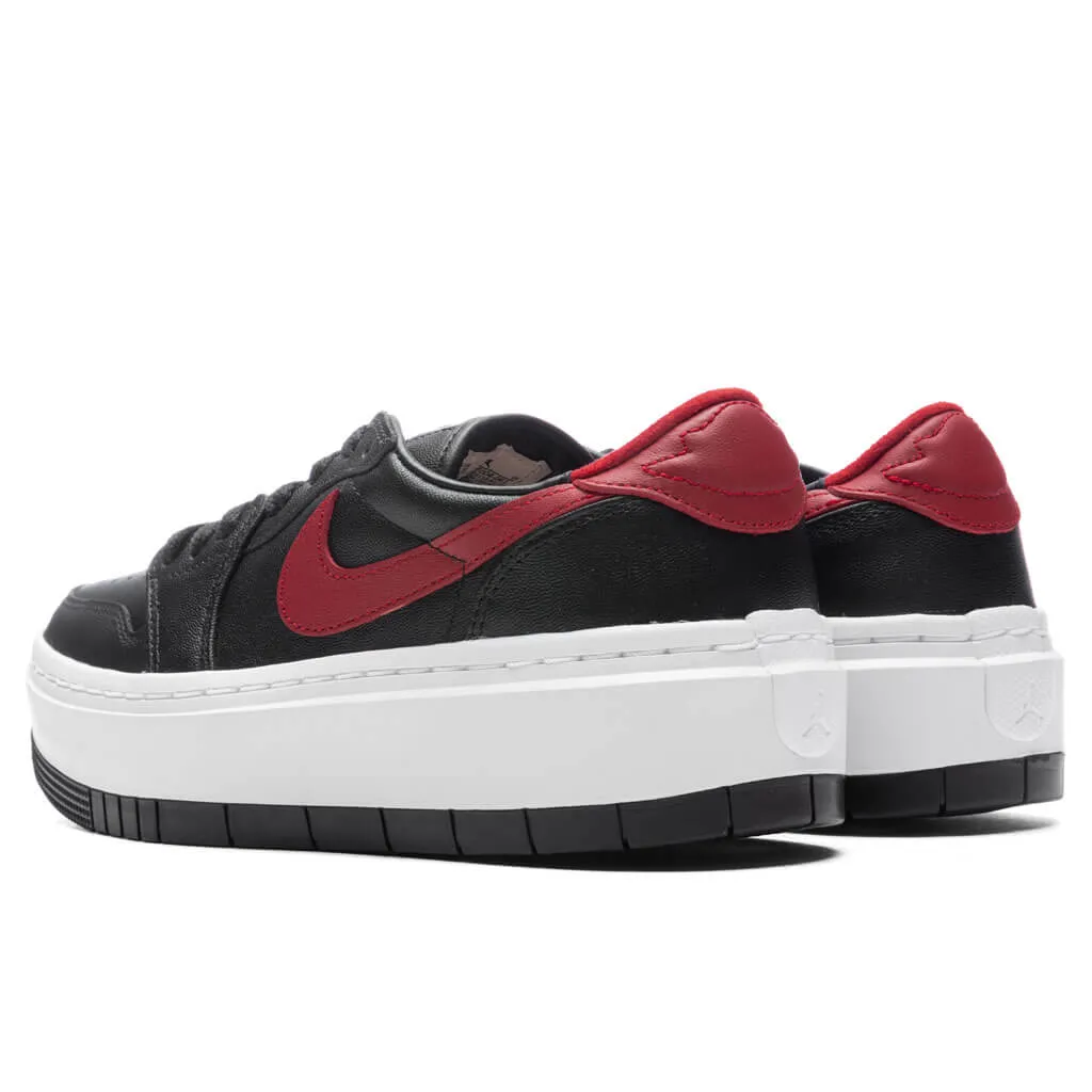 Air 1 Women's Elevate Low - Black/Gym Red/White