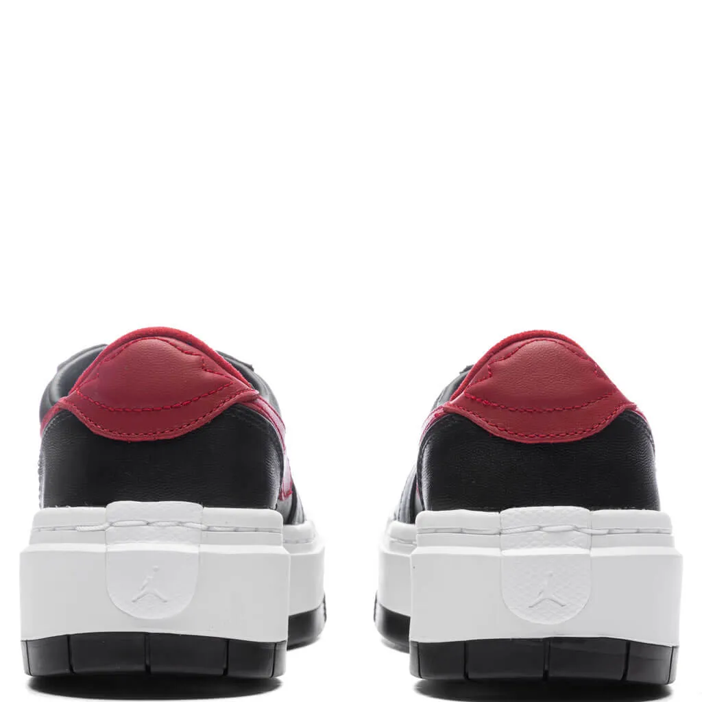 Air 1 Women's Elevate Low - Black/Gym Red/White