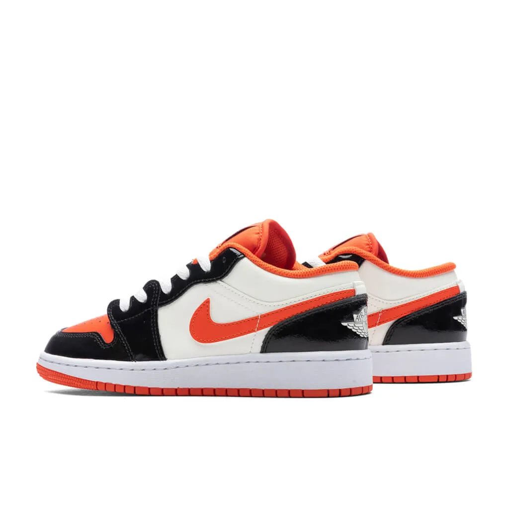 Air Jordan 1 Low SE (GS) - Team Orange/Black/Sail