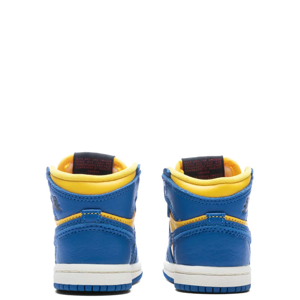 Air Jordan 1 Retro High OG (TD) - Varsity Maize/Game Royal/Sail