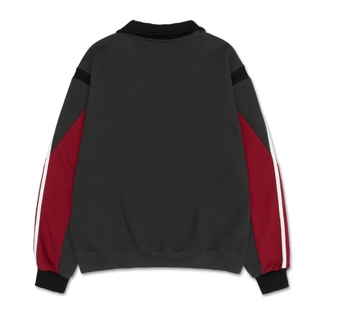 AMES-WORLDWIDE  |Unisex Street Style U-Neck Long Sleeves Plain Cotton