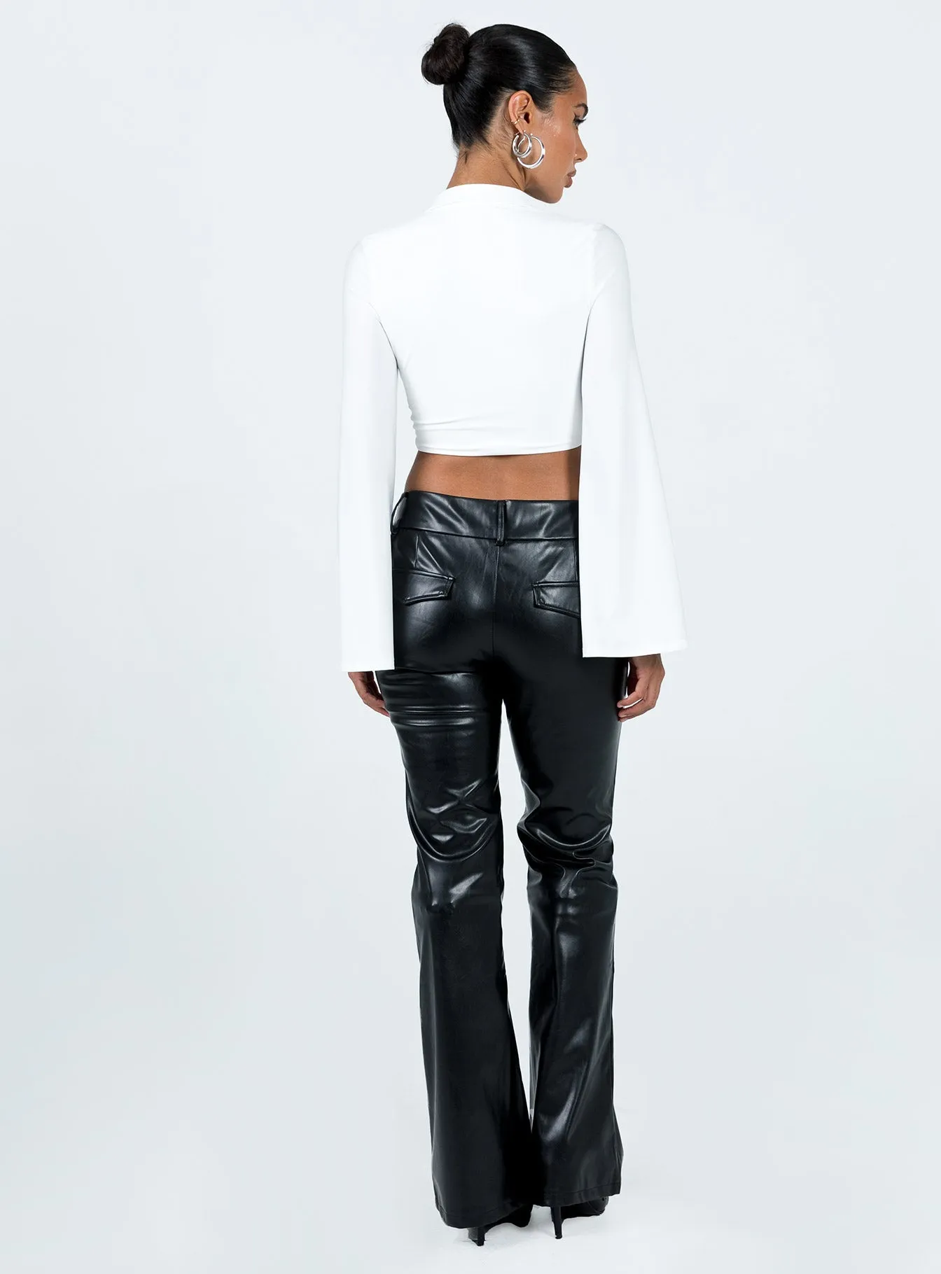 Archette Faux Leather Pants