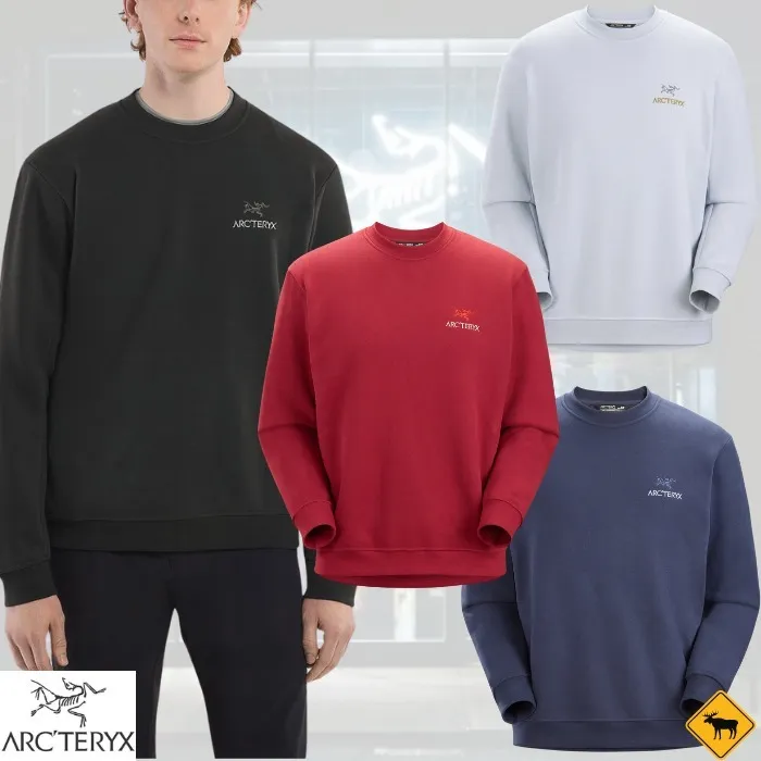 ARC'TERYX  |Crew Neck Pullovers Unisex Street Style Long Sleeves Plain