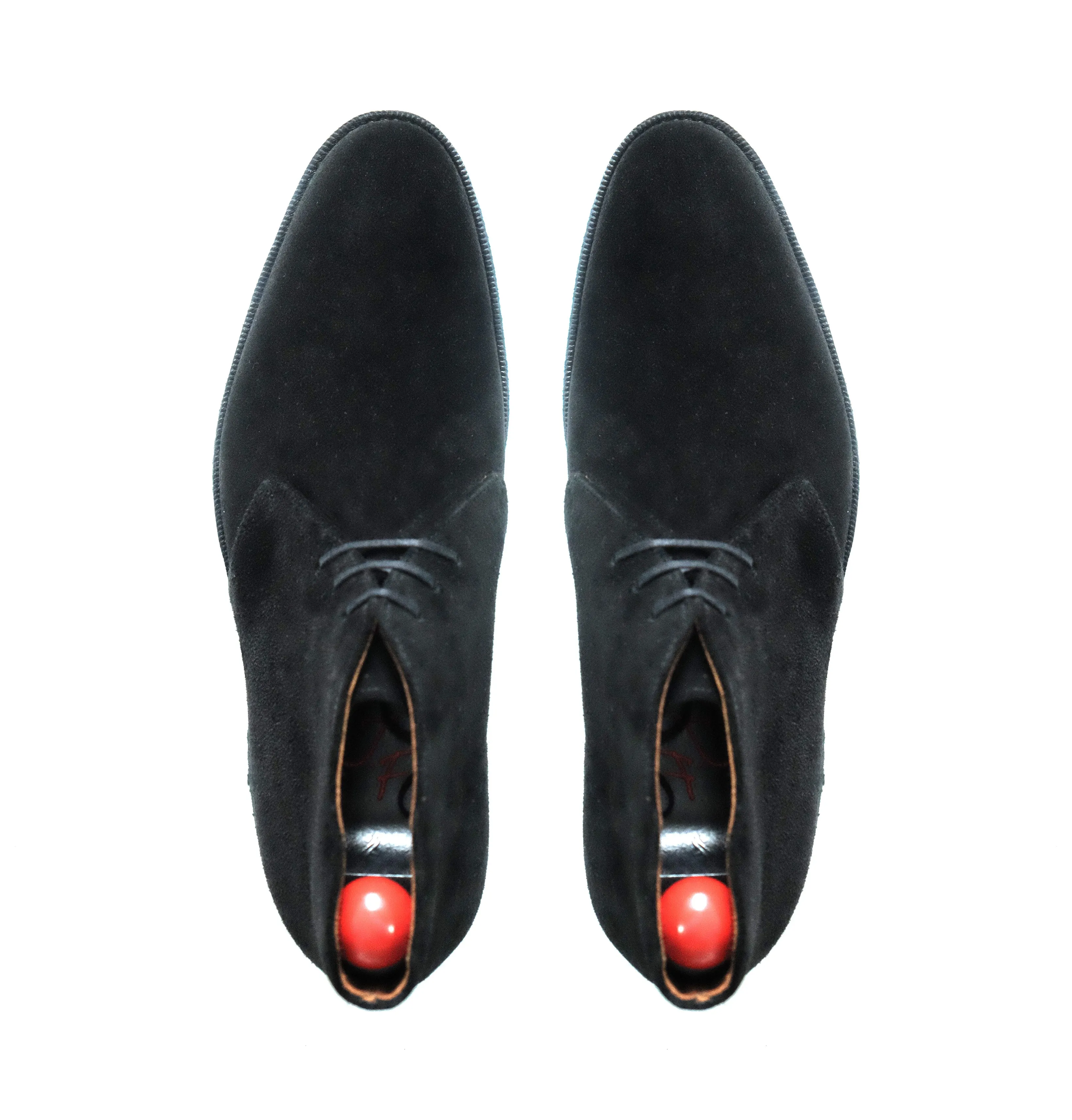 Ballard - MTO - Black Suede - NGT Last - Black Crepe Sole