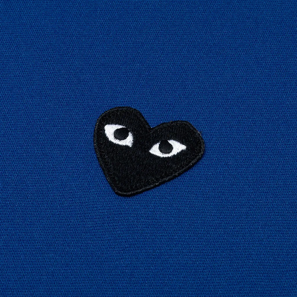 Big Black Heart Hooded Sweatshirt - Navy