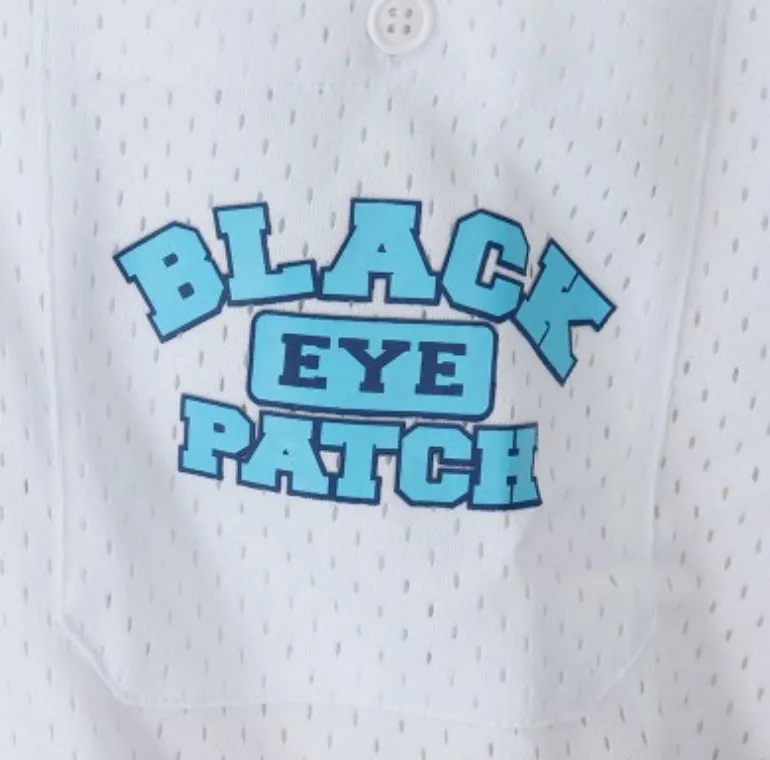 BlackEyePatch  |Pullovers Unisex Street Style Cotton Short Sleeves Logo