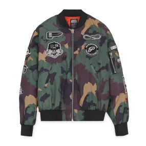 Bomber PROPAGANDA baseball camouflage militare