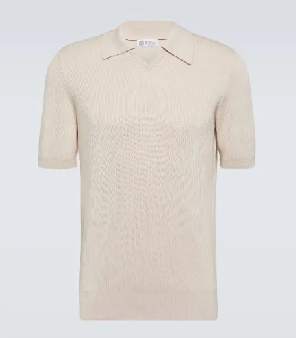 BRUNELLO CUCINELLI  |Long Sleeves Cotton Polos