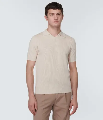 BRUNELLO CUCINELLI  |Long Sleeves Cotton Polos