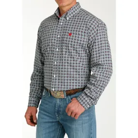 Cinch Men's Multi Color Geo Print