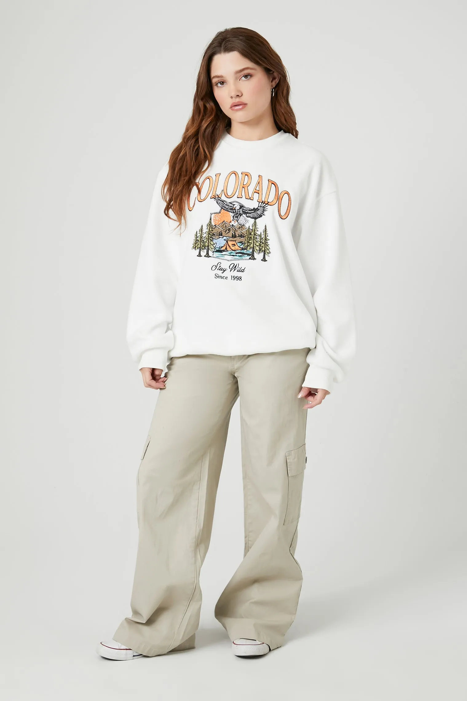 Colorado Embroidered Fleece Sweatshirt