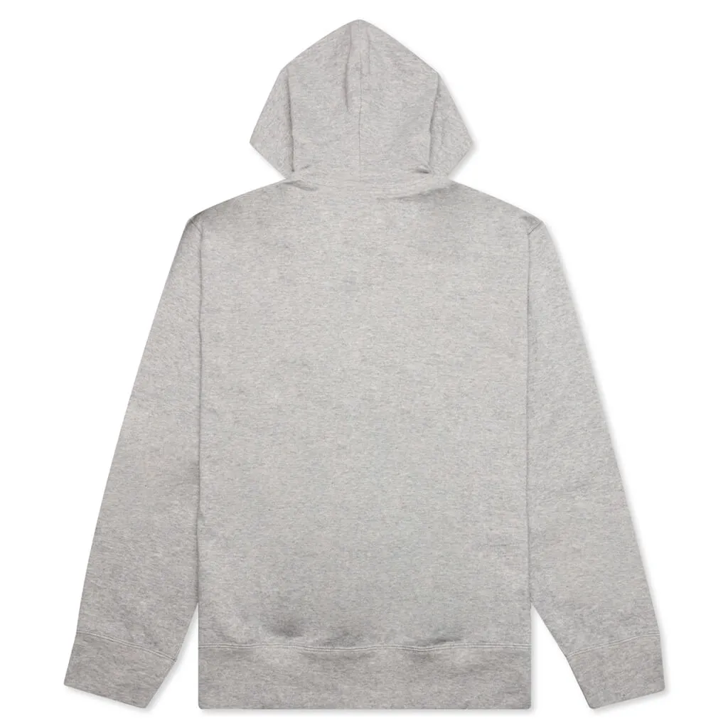 Comme des Garcons PLAY x the Artist Invader Hooded Sweatshirt - Top Grey