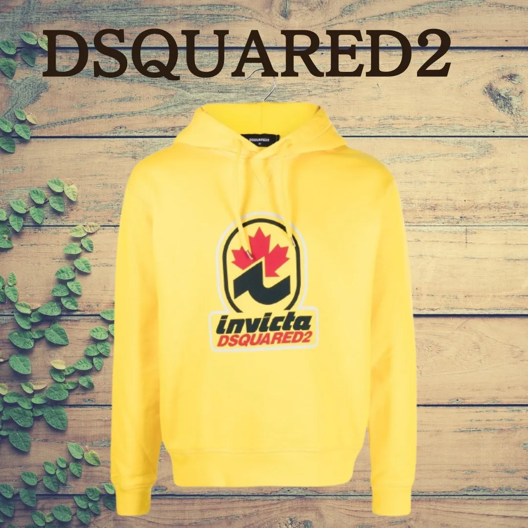 D SQUARED2  |Long Sleeves Luxury Sweatshirts