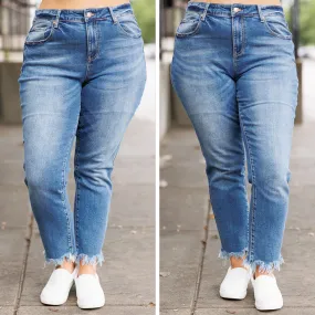 Early Bird Catches Jeans, Medium Wash