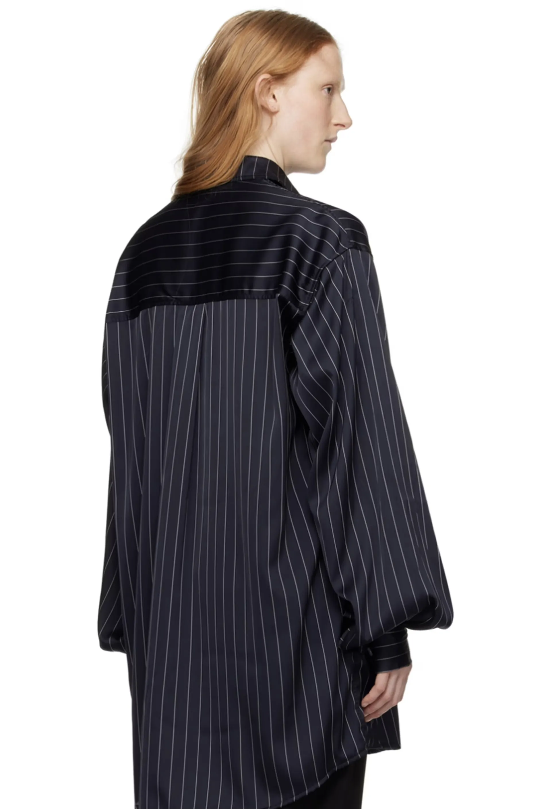 elleme  |Stripes Long Sleeves Shirts & Blouses