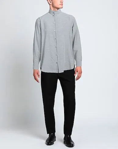 EMPORIO ARMANI  |Long Sleeves Plain Shirts