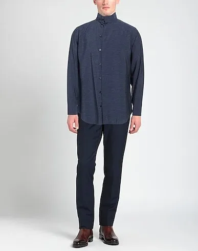 EMPORIO ARMANI  |Long Sleeves Plain Shirts