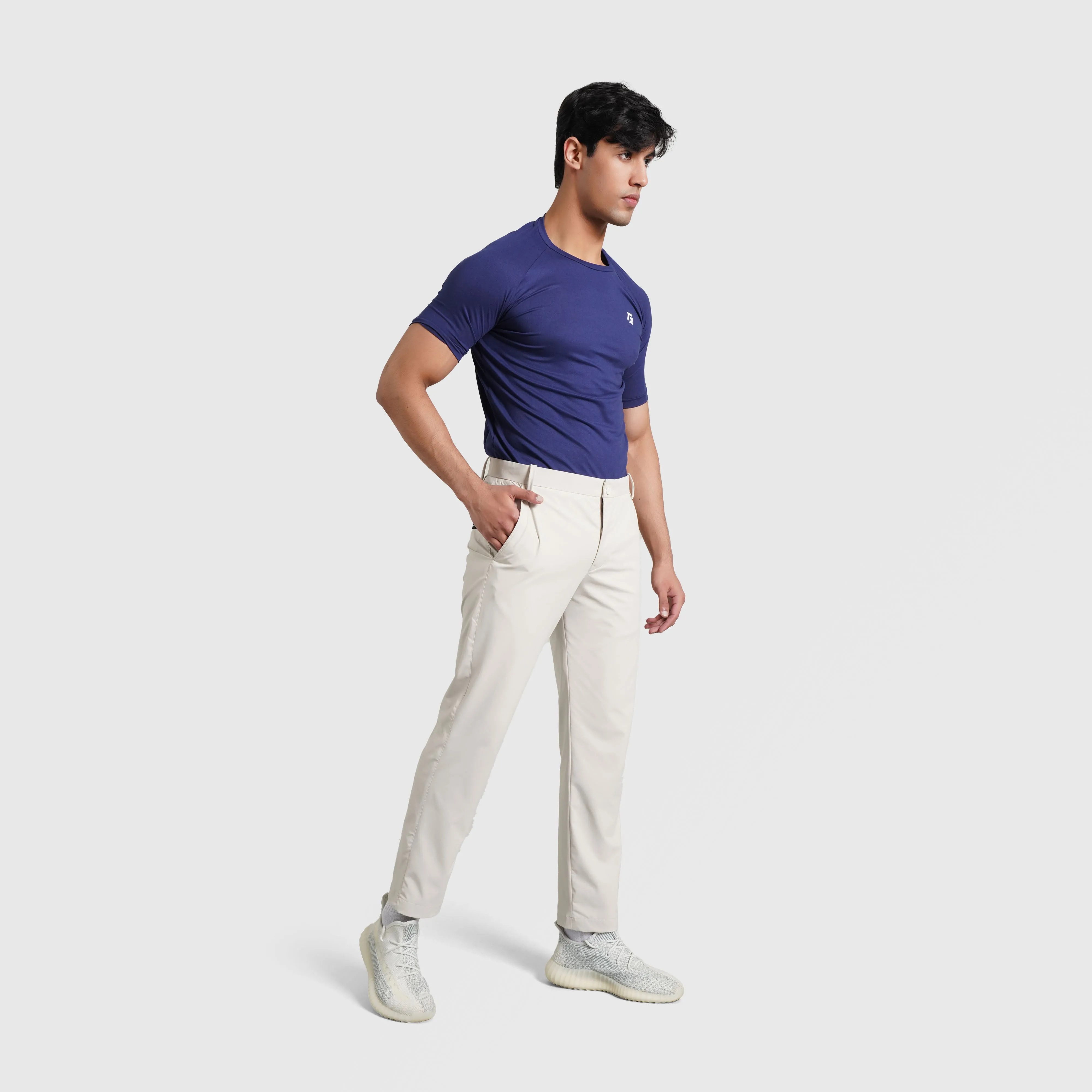 GA Straight Pants (Cream)