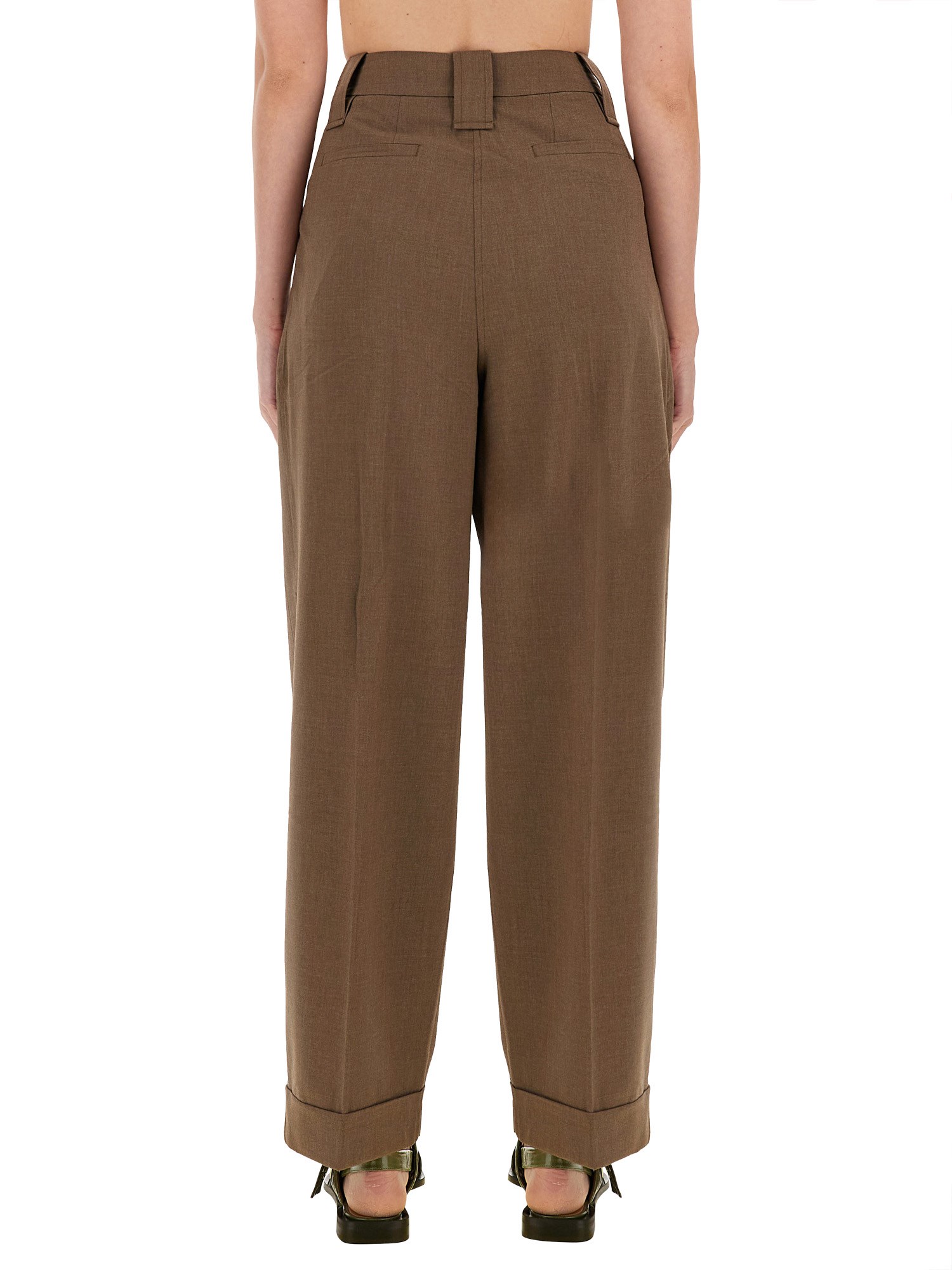 GANNI    LOOSE FIT PANTS