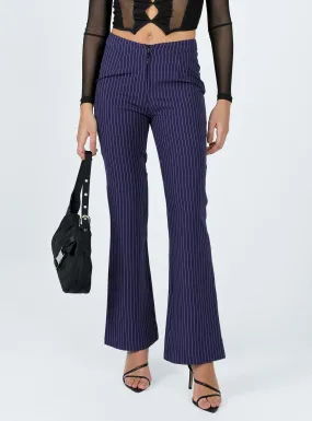 Hargrave Pinstripe Pants Navy