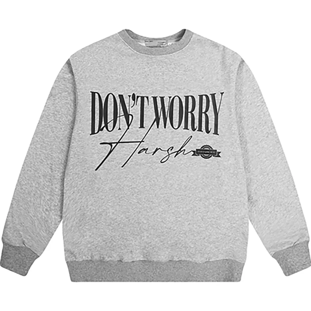 HARSH AND CRUEL  |Pullovers Unisex Sweat Street Style Long Sleeves Cotton