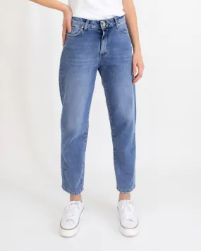 Jeans vita alta straight