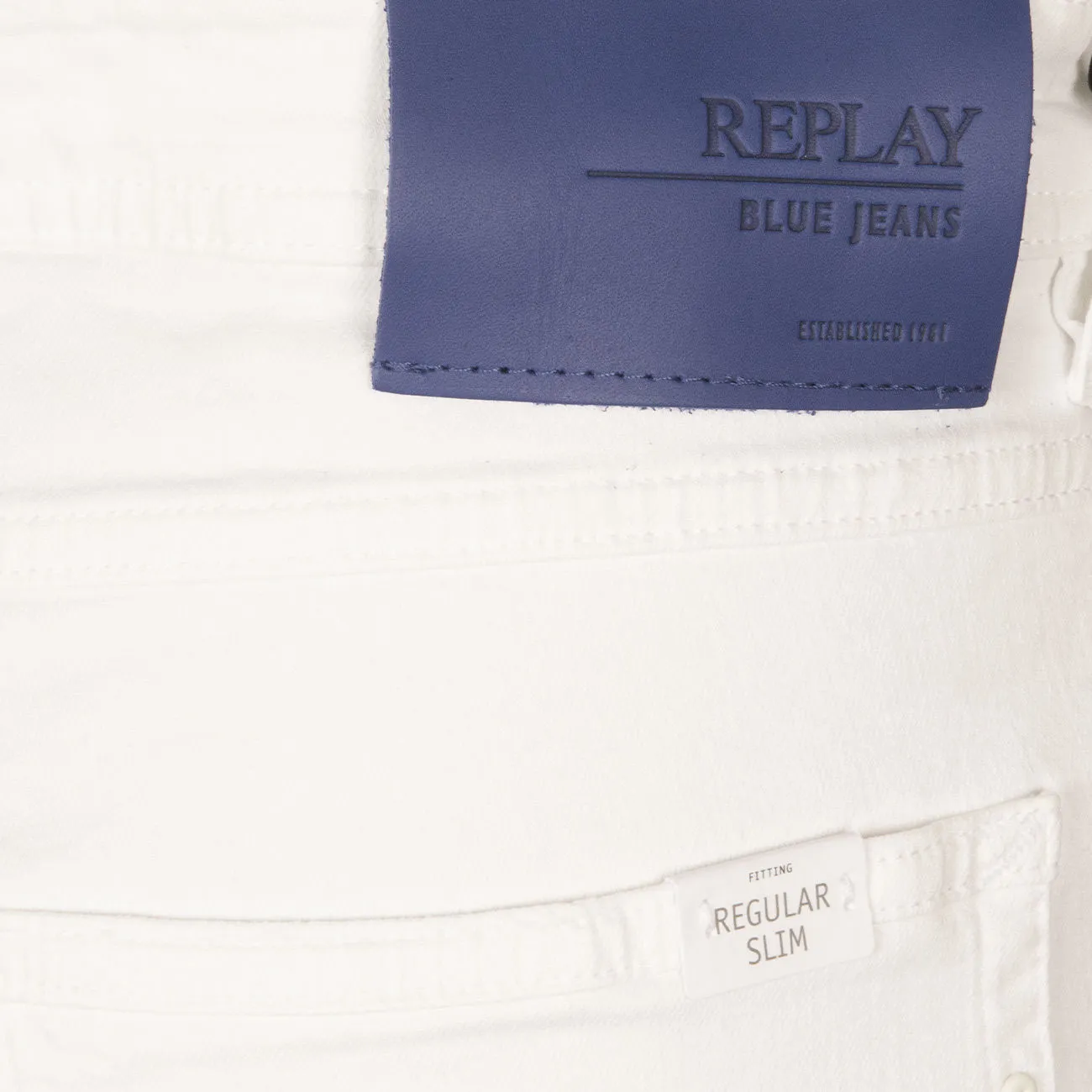 JEANS WILLBI Uomo White