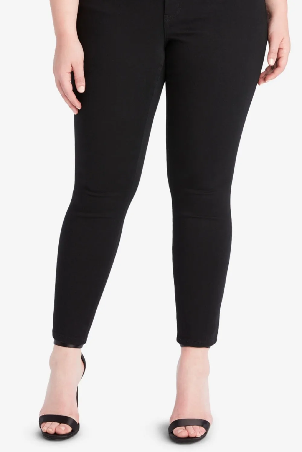 Jessica Simpson Women's Adored Skinny Jeans Black Size 16W