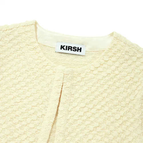 KIRSH  |Unisex Street Style Long Sleeves Logo Cardigans