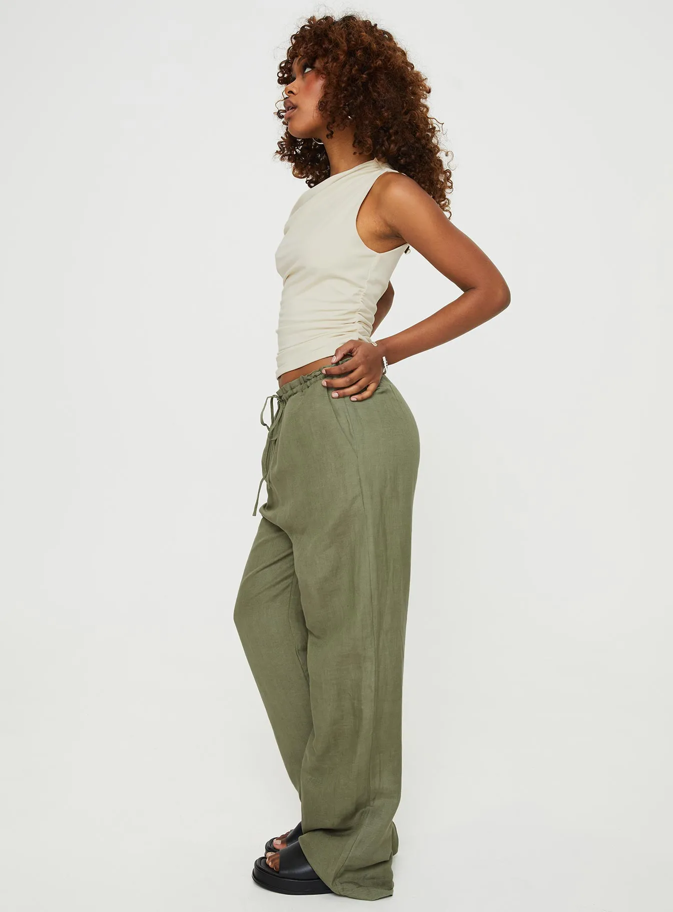 La Palma Pants Khaki