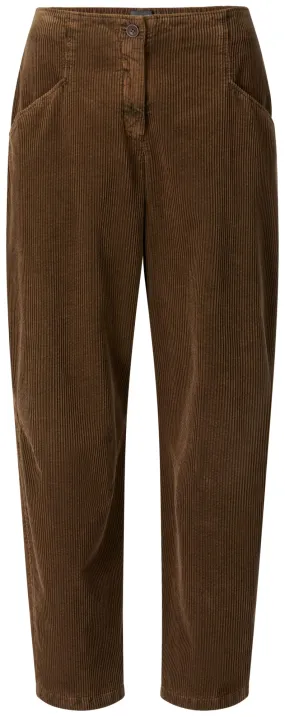 Ladies corduroy pants, Brown | Manufactum