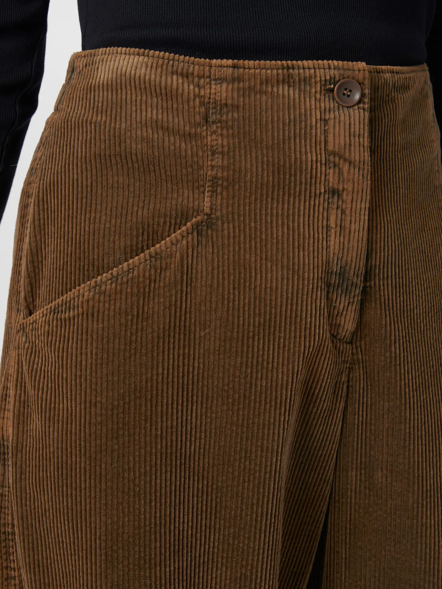 Ladies corduroy pants, Brown | Manufactum