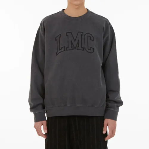 LMC  |Unisex Street Style Long Sleeves Logo Sweatshirts