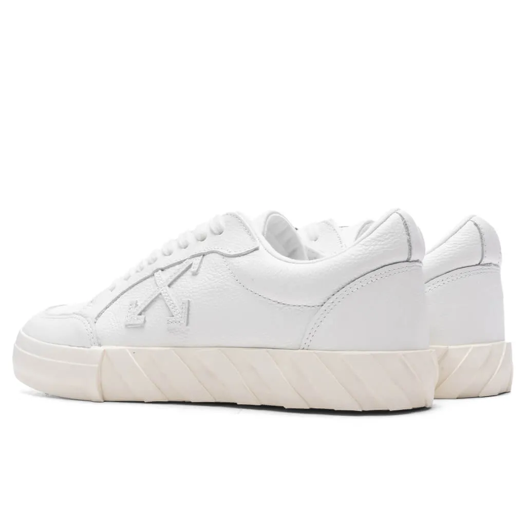 Low Vulcanized Calf Leather - White