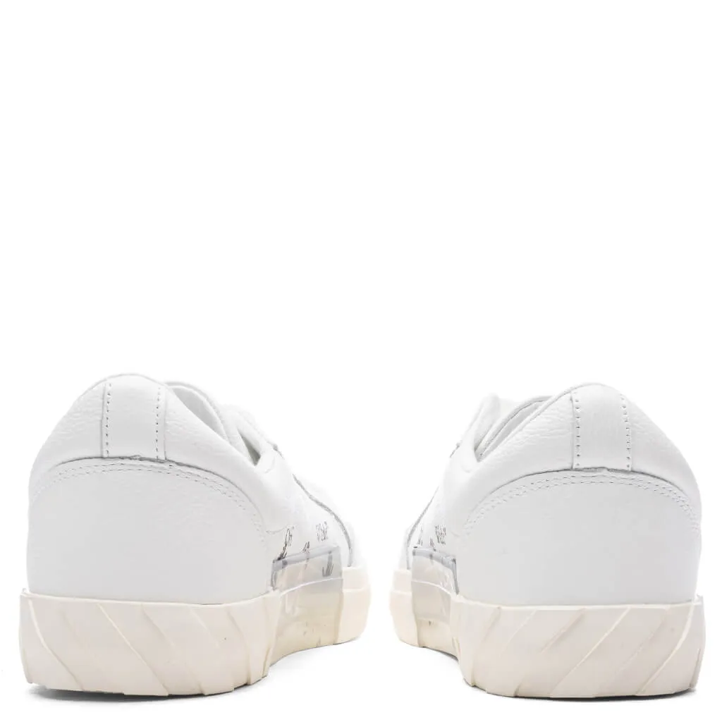 Low Vulcanized Calf Leather - White