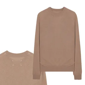 Maison Margiela  |Crew Neck Pullovers Unisex Cashmere Street Style