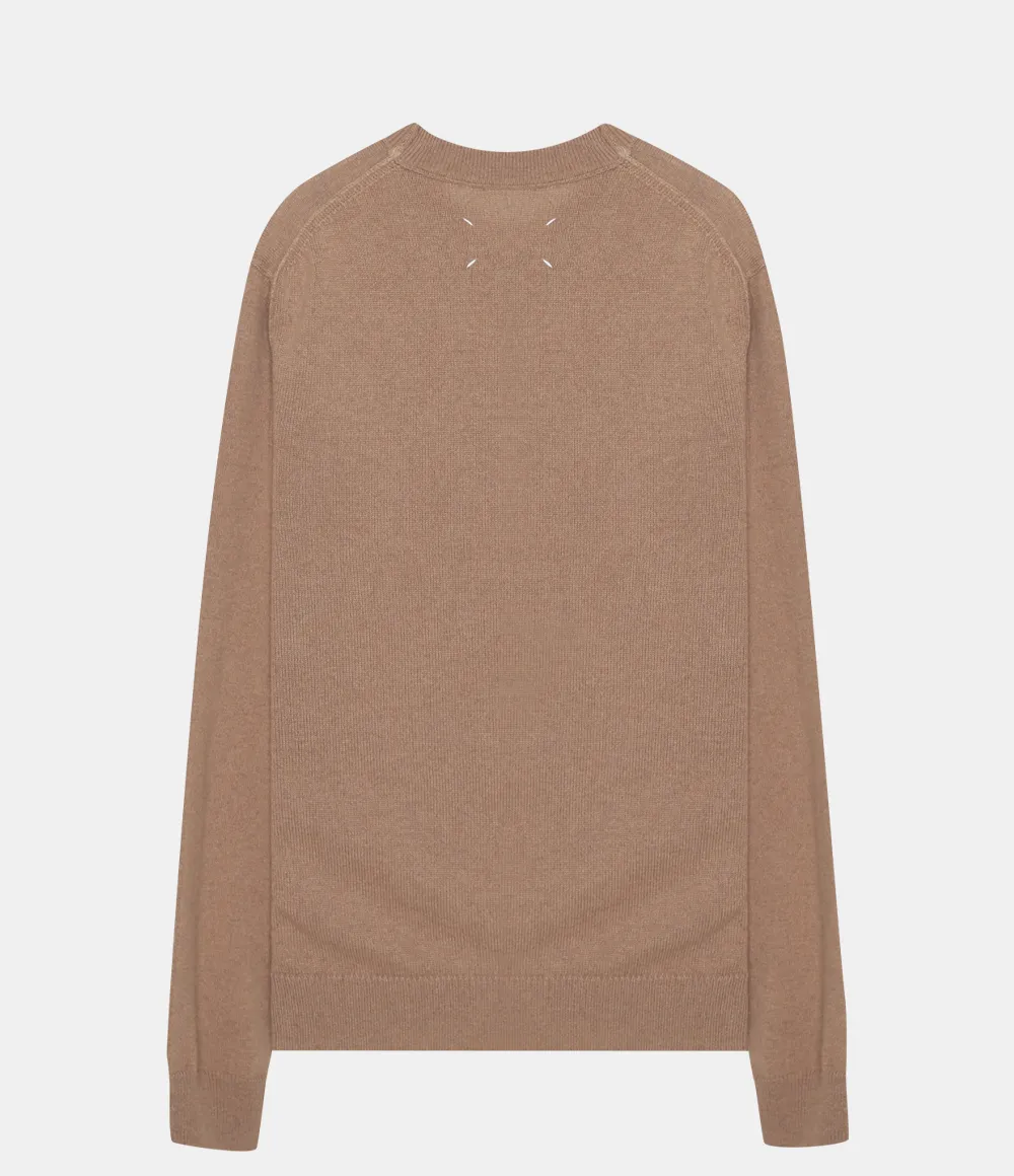 Maison Margiela  |Crew Neck Pullovers Unisex Cashmere Street Style