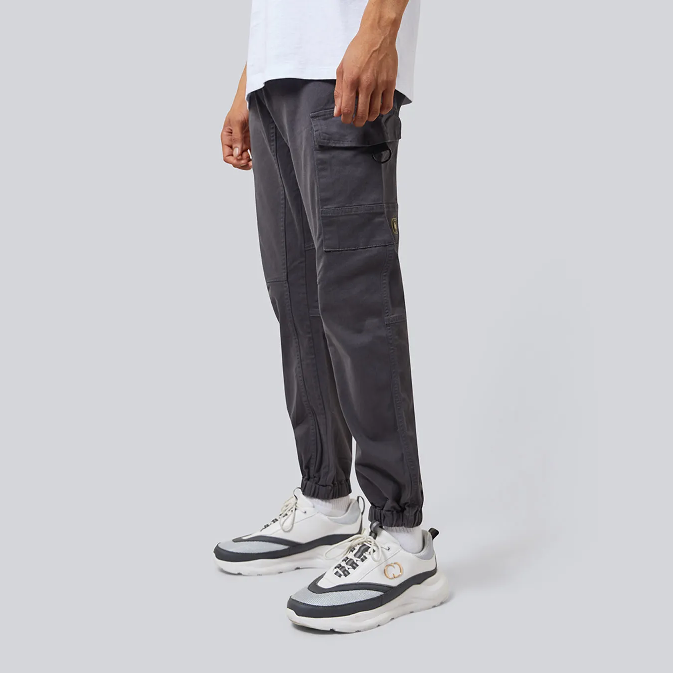 MANHATTAN CARGO PANTS -  GREY