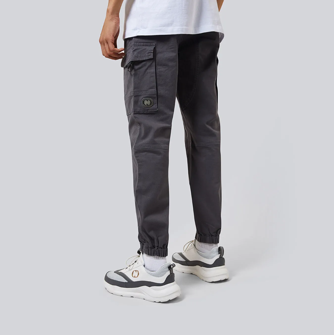 MANHATTAN CARGO PANTS -  GREY