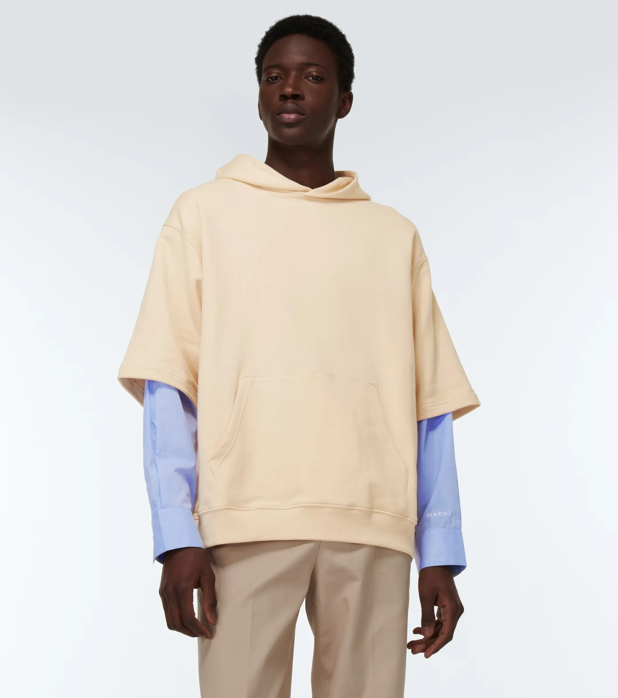 MARNI  |Pullovers Street Style Long Sleeves Cotton Oversized