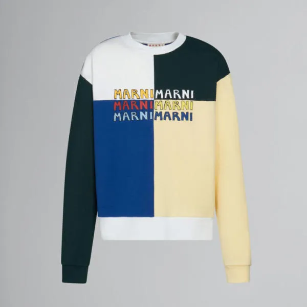 MARNI  |Unisex Street Style Long Sleeves Cotton Logo Designers