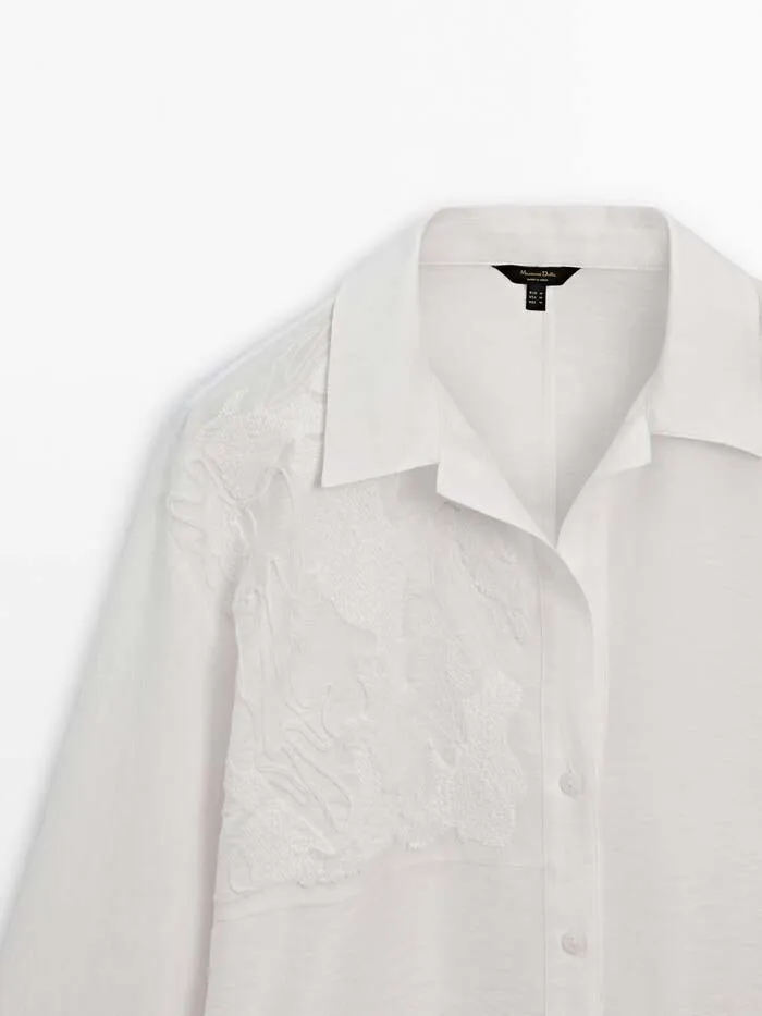 Massimo Dutti  |Long Sleeves Shirts & Blouses