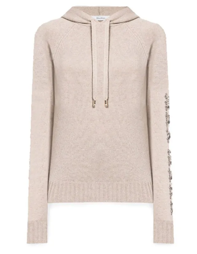 MaxMara  |Casual Style Wool Street Style Long Sleeves Plain