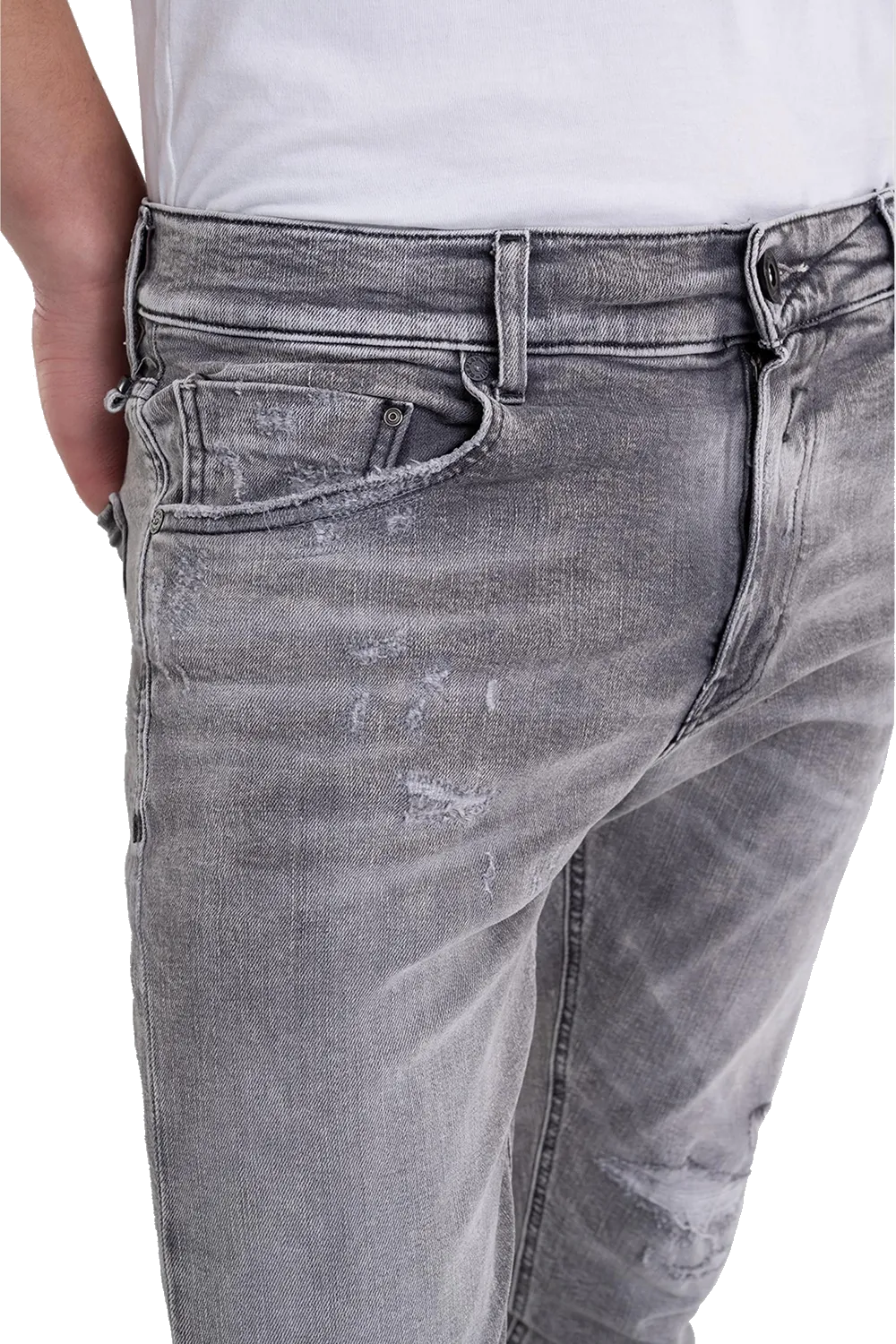 Mickym Aged Eco Slim-Fit Jeans