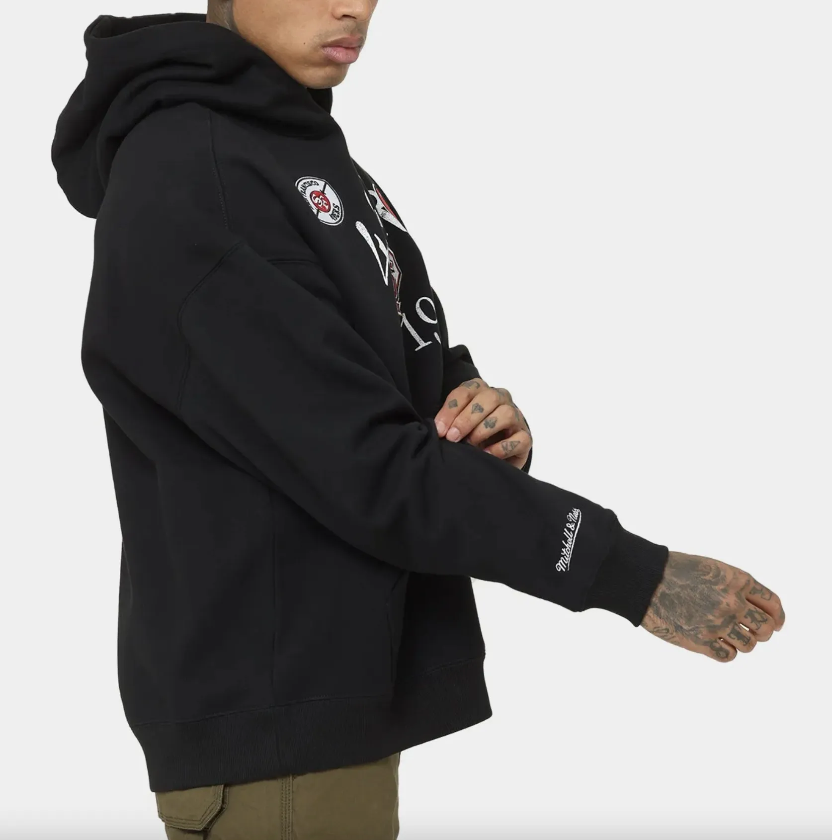 Mitchell&Ness  |Pullovers Street Style Long Sleeves Plain