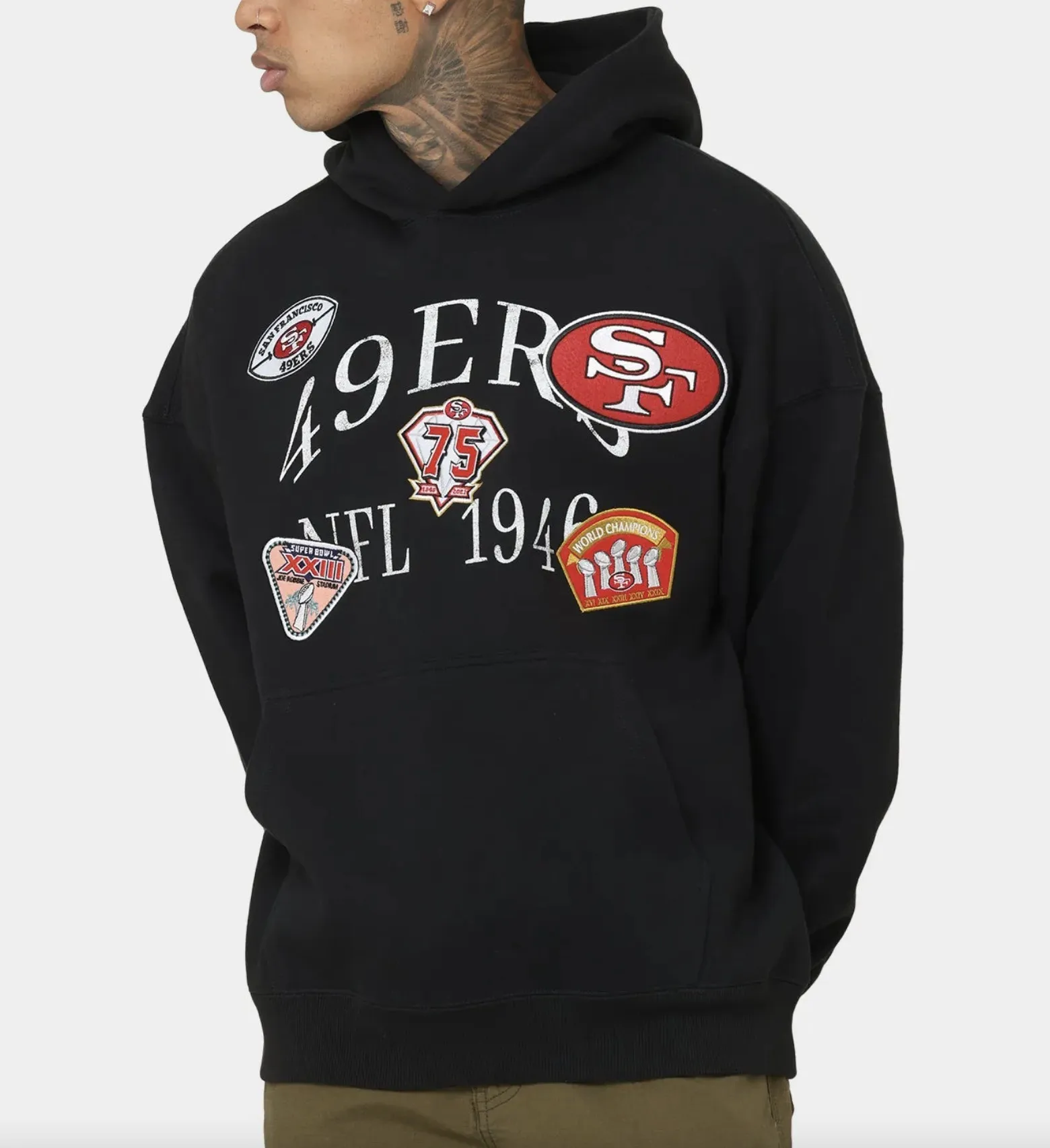 Mitchell&Ness  |Pullovers Street Style Long Sleeves Plain