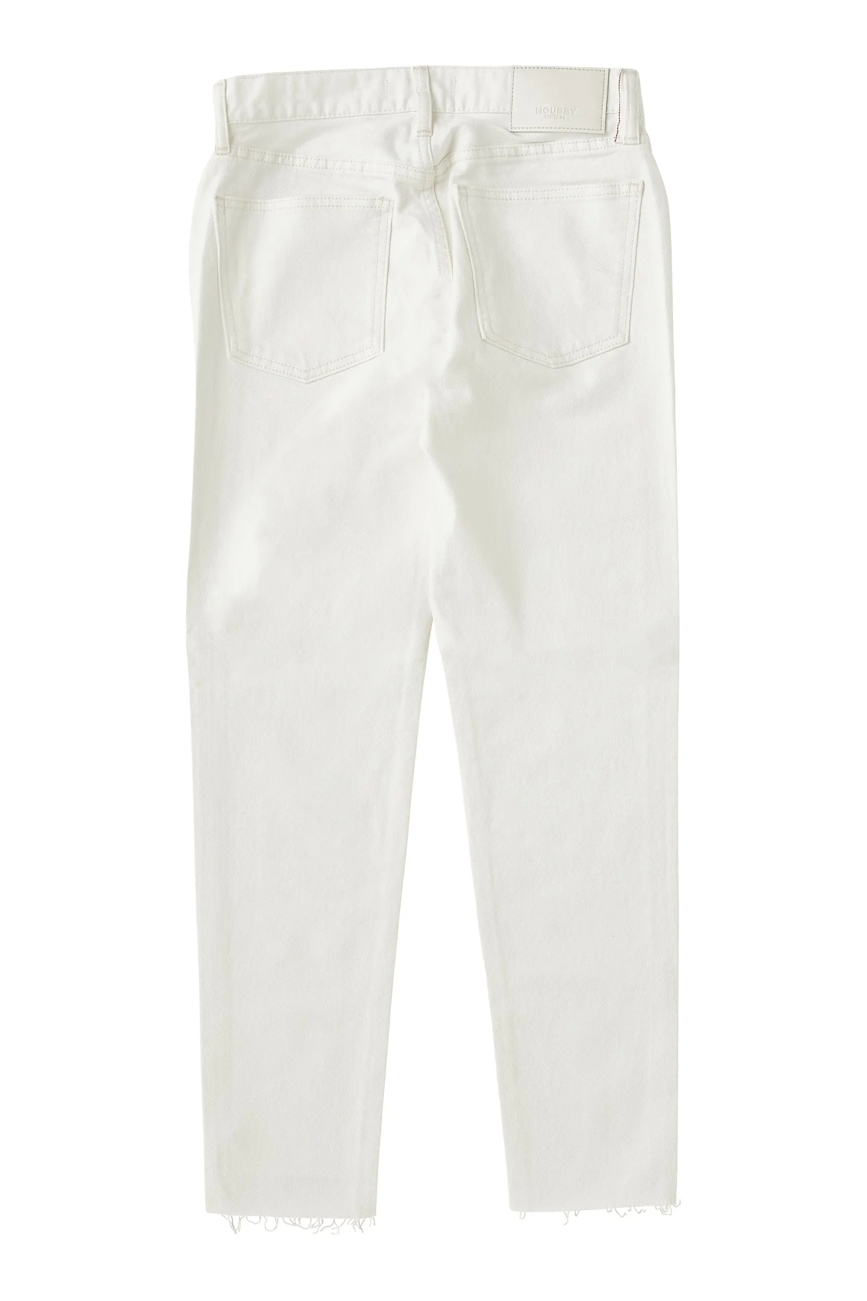 Moussy Denim Buffalo Skinny Jeans in White