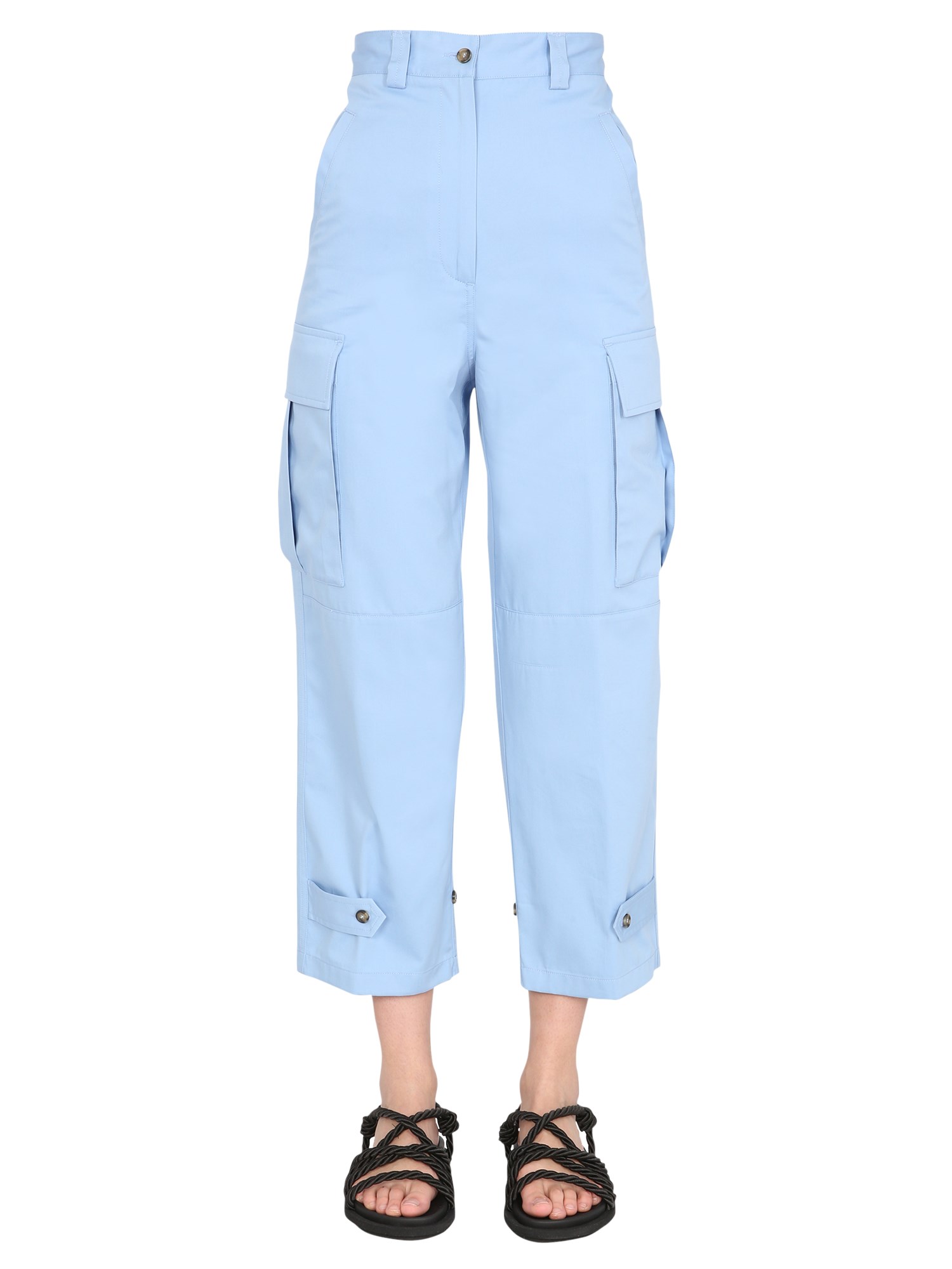 MSGM    COTTON CARGO PANTS